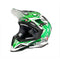 Just1 J12 Mister X Carbon Adults MX Helmet Green