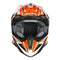 Just1 J12 Mister X Carbon Adults MX Helmet Orange