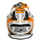 Just1 J12 Mister X Carbon Adults MX Helmet Orange