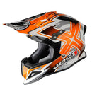 Just1 J12 Mister X Carbon Adults MX Helmet Orange