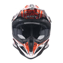 Just1 J12 Carbon Adults MX Helmet Mister X Red
