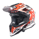 Just1 J12 Carbon Adults MX Helmet Mister X Red