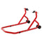 BikeTek Rear Paddock Stand and Front Headlift Stand Set - Red