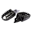 BikeTek MX Forged Wide Platform Footpegs Kawasaki Black