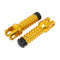 BikeTek Ally Footpegs With Slider (Pair) Suzuki Front Gold SU12F