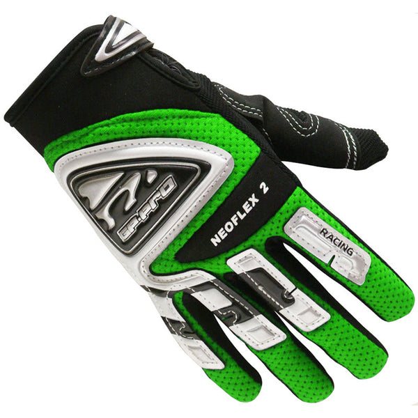 GP Pro Kids Neoflex-2 Motocross Gloves Green