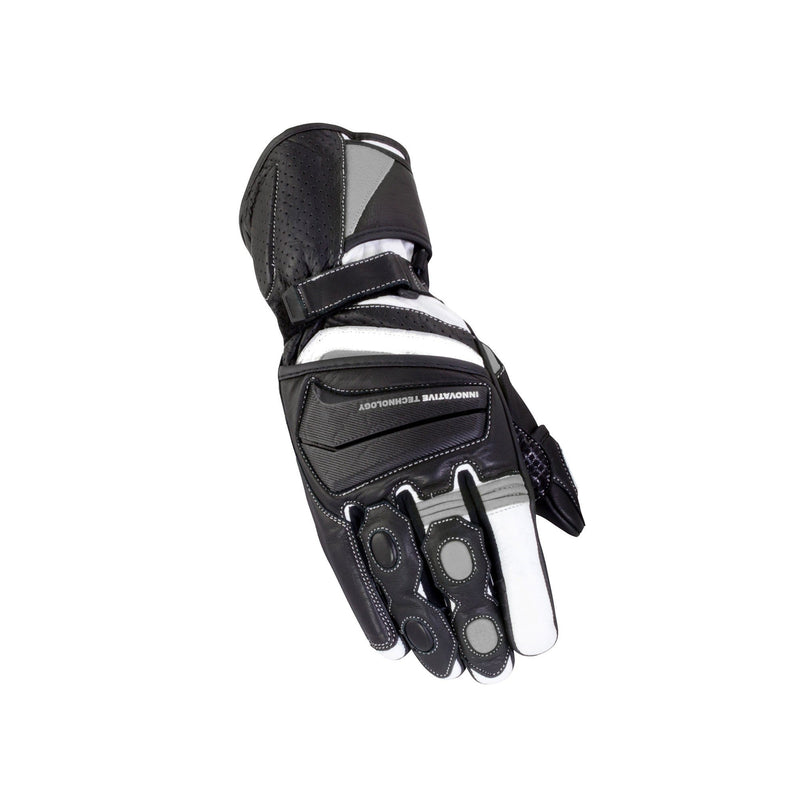 Bike It Crossfire Black/Grey Summer Road Gloves