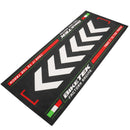 BikeTek Series 7 Motorcycle Workshop Pit Garage Mat Italian Flag 190 x 80 cm