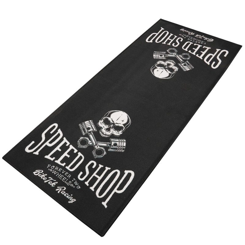 BikeTek Series 7 Motorcycle Workshop Pit Garage Mat Speed Shop 190 x 80 cm