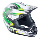 GSB XP-14B ADULT MX OFF ROAD HELMET GRAPHIC GREEN GLOSS