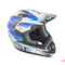 GSB XP-14B ADULT MX OFF ROAD HELMET GRAPHIC BLUE GLOSS