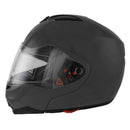 GSB G-339 ADULT FLIP ROAD HELMET PLAIN BLACK MATT