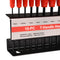 Bike It 10pc T-Handle Hexagon Key Sets With Rack