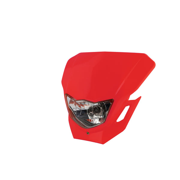 Universal Dart Headlight Red 12V 35/35W