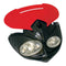 Falcon Fairing Headlight Black/Red H3-12V-55W