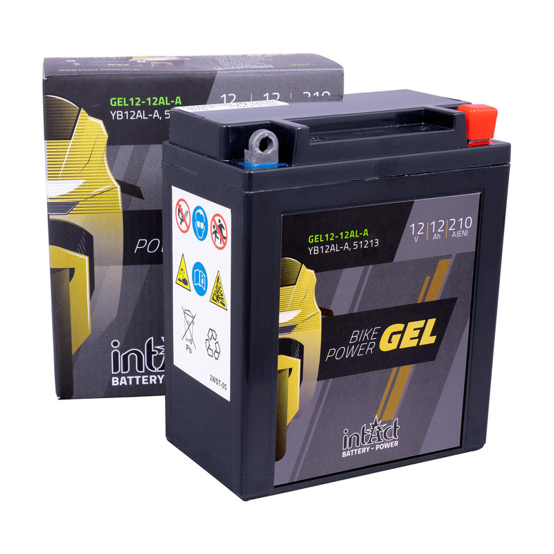 intAct YB12AL-A / 51213 Gel Bike-Power Battery – Biker Parts Direct Ltd