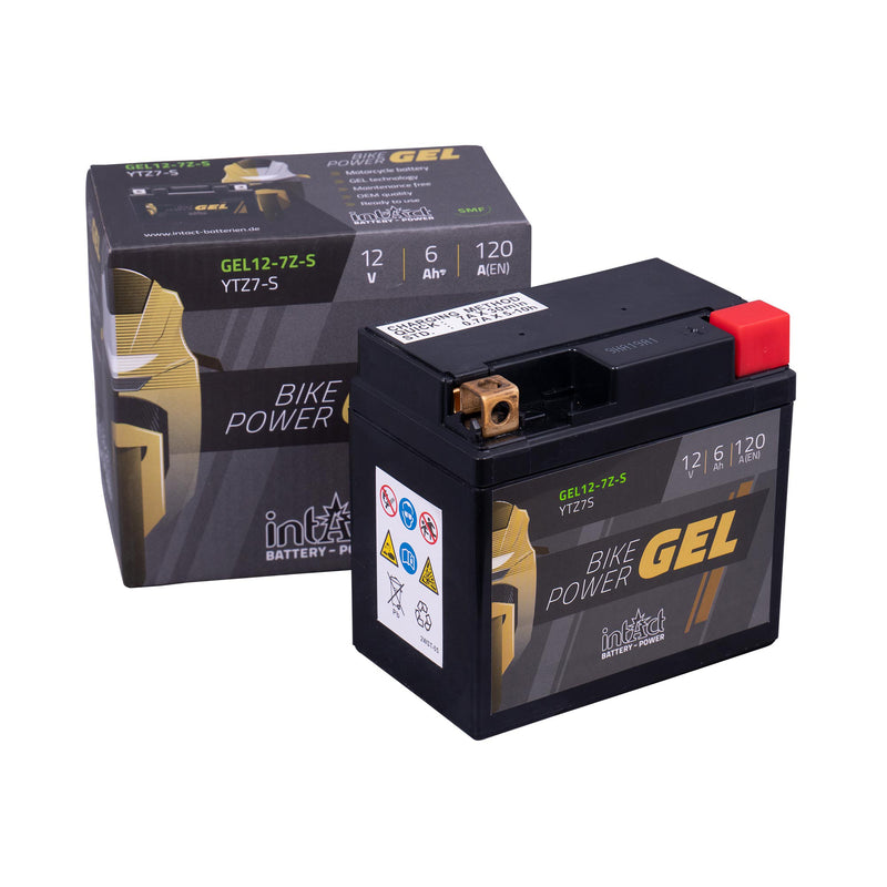 intAct YTZ7-S Gel Bike-Power Battery