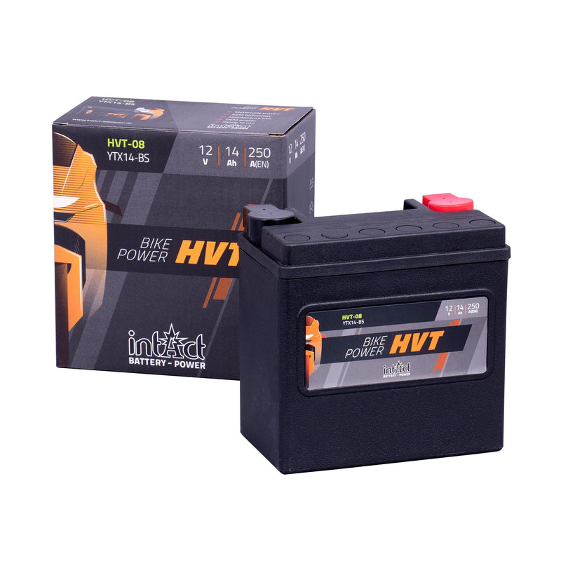 intAct YTX14-BS / 65948-00 Sealed Activated HVT Bike-Power Battery