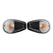 Bike It Original Fairing Indicators With Black Body And Clear Lens