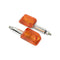 Bike It Long Stem Mini Indicators With Chrome Body And Amber Lens