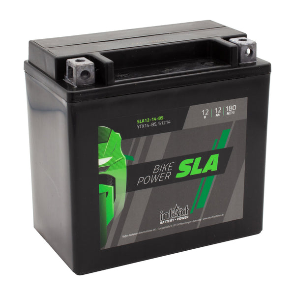 intAct YTX14-BS / 51214 Sealed Activated SLA Bike-Power Battery