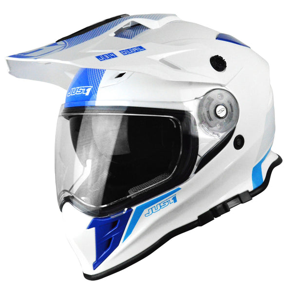Just1 J34 Adventure Adults MX Helmet - Blue