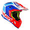 Just1 J38 MX Helmet Blade Blue/Red/White Gloss
