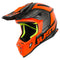 Just1 J38 MX Helmet Blade Orange/Black Gloss