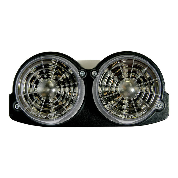 Bike It LED Rear Tail Light With Clear Lens And Integral Indicators - #A003