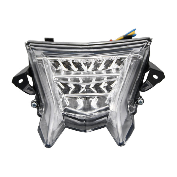 Bike It LED Rear Tail Light With Clear Lens And Integral Indicators - #B002
