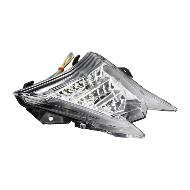 Bike It LED Rear Tail Light With Clear Lens And Integral Indicators -
