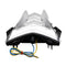 Bike It LED Rear Tail Light With Clear Lens And Integral Indicators -