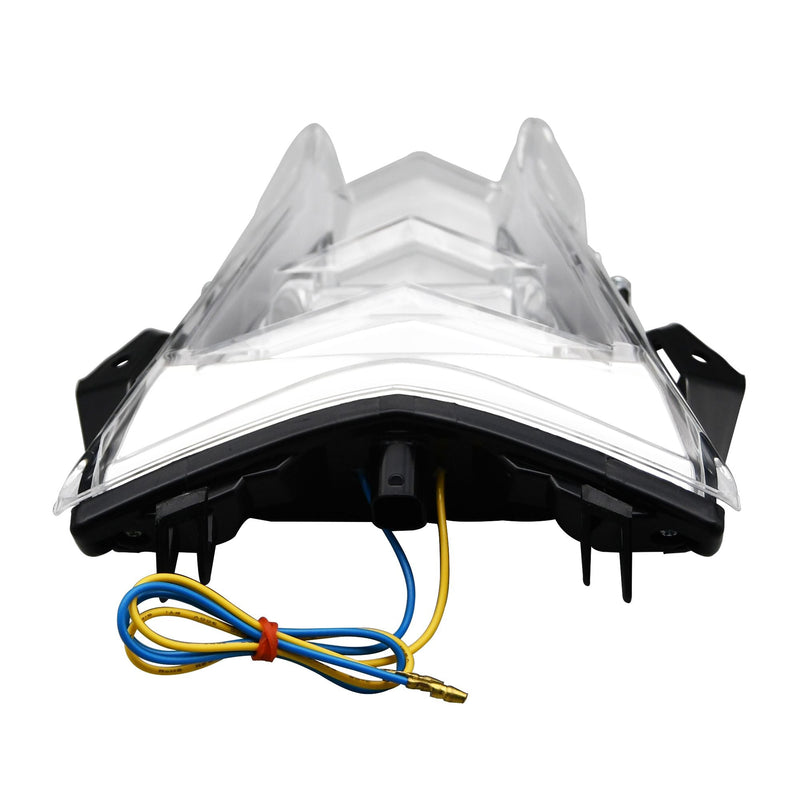 Bike It LED Rear Tail Light With Clear Lens And Integral Indicators -