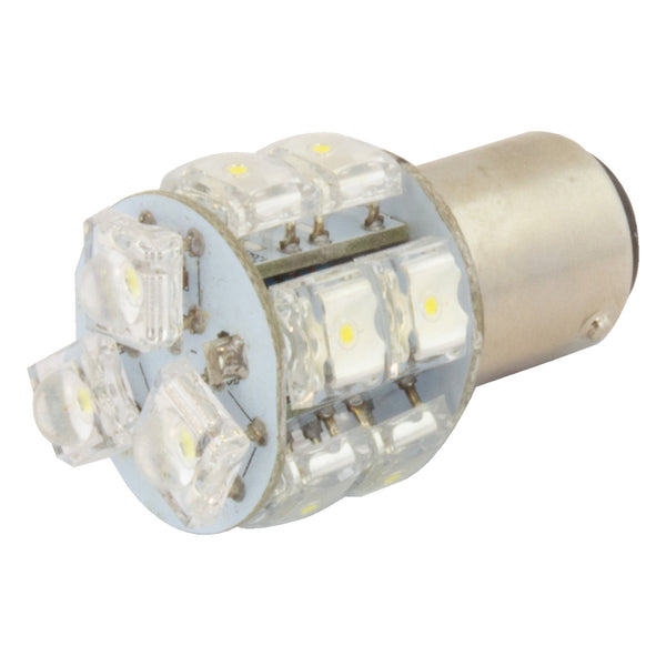 Light bulb PX15D (P15D-25-1) 12V 35/35W white with reflector - www