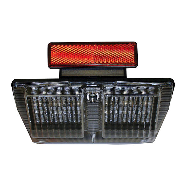 Bike It LED Rear Tail Light With Clear Lens And Integral Indicators - #D010