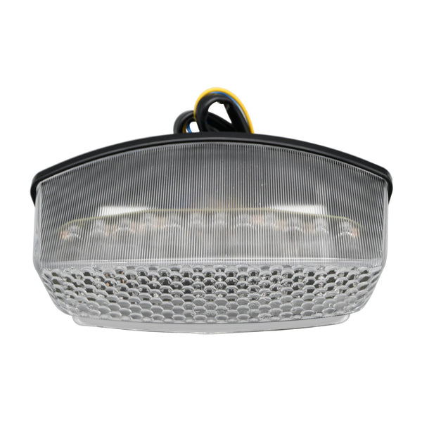 Bike It LED Rear Tail Light With Clear Lens And Integral Indicators - #D023