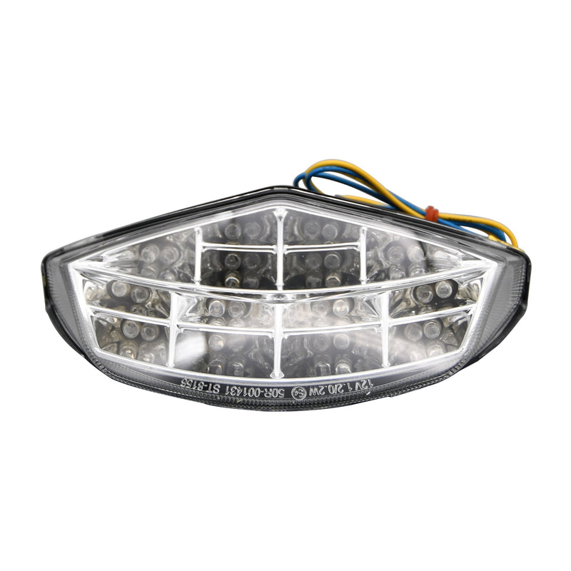 Bike It LED Rear Tail Light With Clear Lens And Integral Indicators -