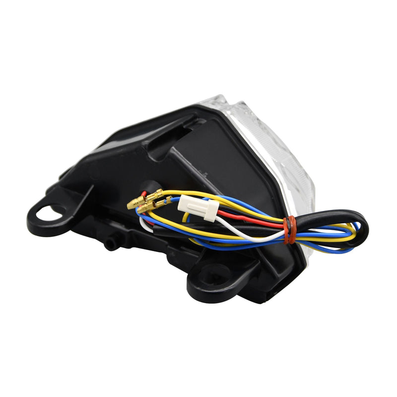 Bike It LED Rear Tail Light With Clear Lens And Integral Indicators -