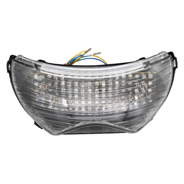 Bike It LED Rear Tail Light With Clear Lens And Integral Indicators - #H007