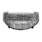 Bike It LED Rear Tail Light With Clear Lens And Integral Indicators - #H013