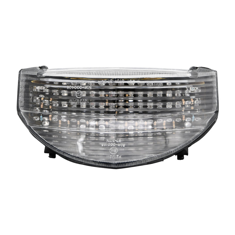 Bike It LED Rear Tail Light With Clear Lens And Integral Indicators -