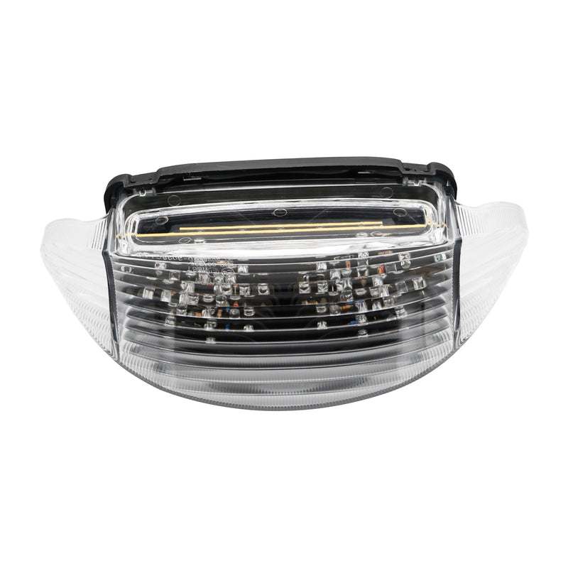 Bike It LED Rear Tail Light With Clear Lens And Integral Indicators -
