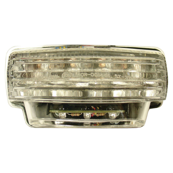 Bike It LED Rear Tail Light With Clear Lens And Integral Indicators - #H077