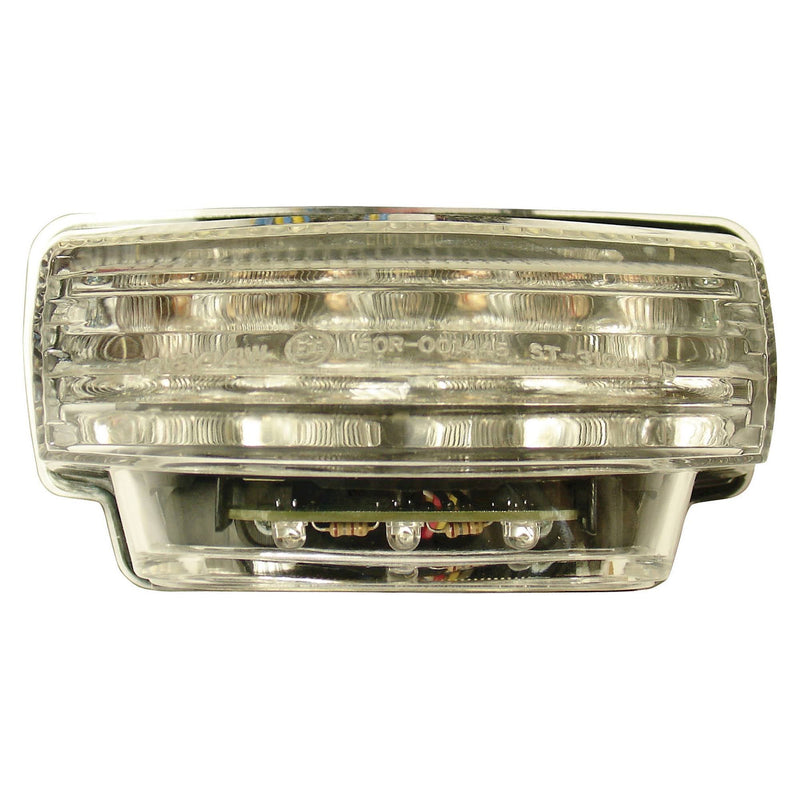 Bike It LED Rear Tail Light With Clear Lens And Integral Indicators -