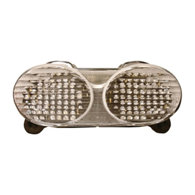 Bike It LED Rear Tail Light With Clear Lens And Integral Indicators -
