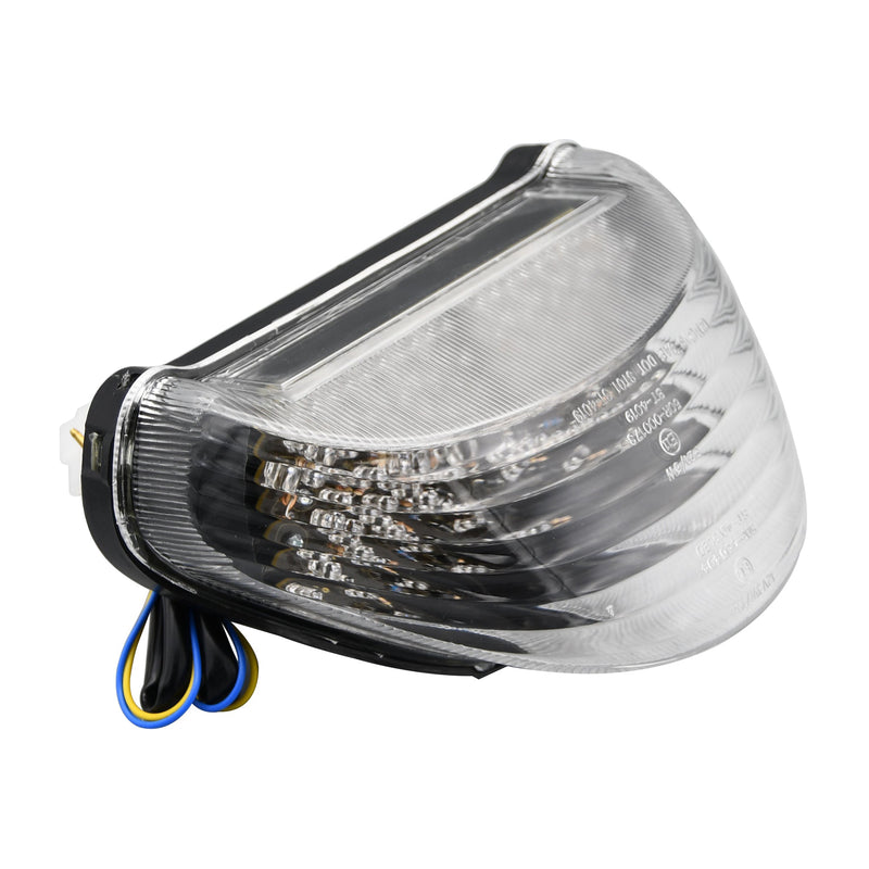 Bike It LED Rear Tail Light With Clear Lens And Integral Indicators -