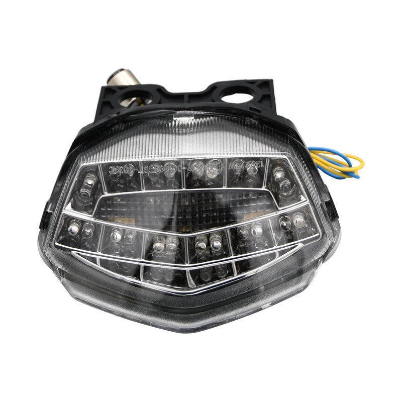 Bike It LED Rear Tail Light With Clear Lens And Integral Indicators -