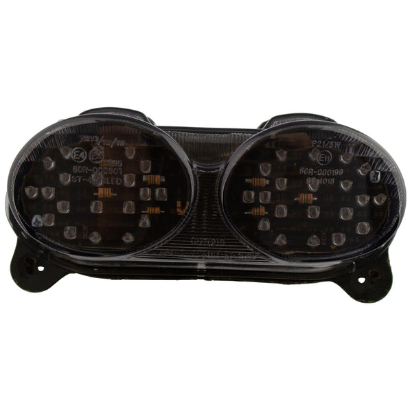Bike It LED Rear Tail Light With Cool Grey Lens - #K114