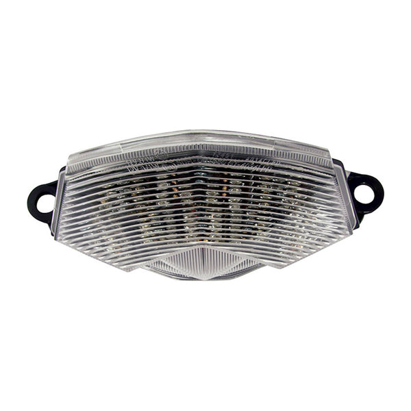 Bike It LED Rear Tail Light With Clear Lens And Integral Indicators - #K134