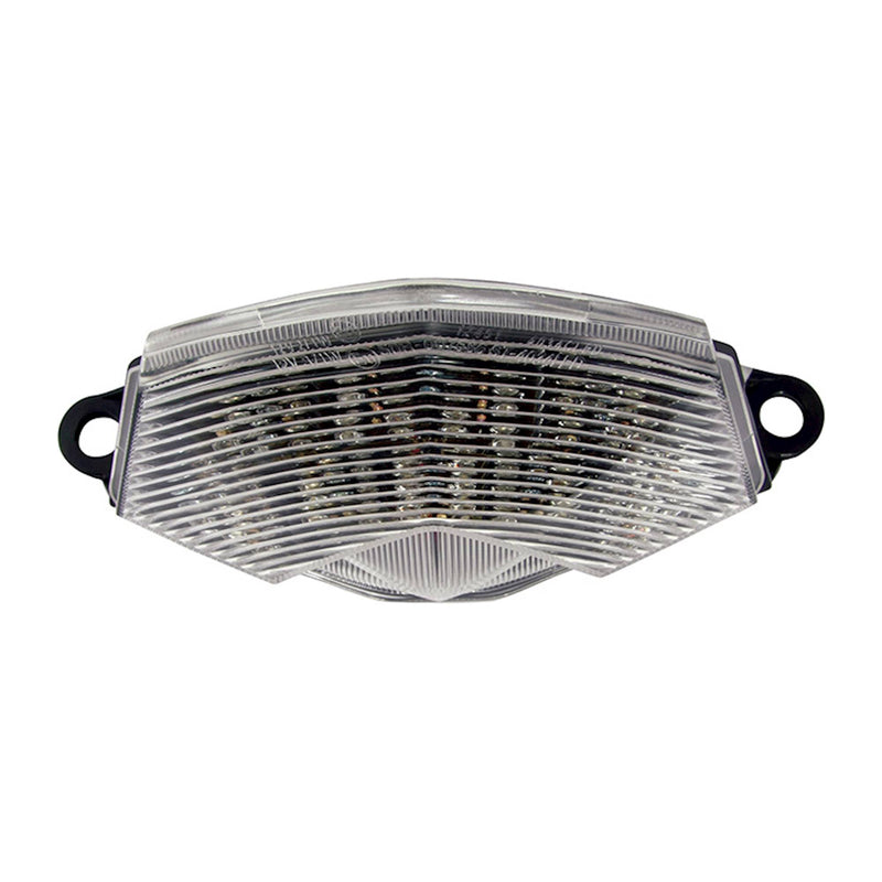 Bike It LED Rear Tail Light With Clear Lens And Integral Indicators -